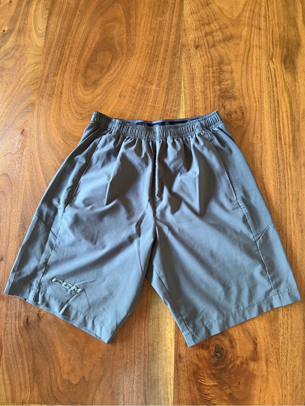 CCM Men's Light Gray Athletic Performance Shorts